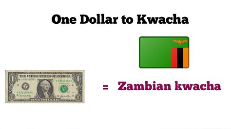 How Much is One Dollar to Zambian kwacha | Zambian kwacha to United ...