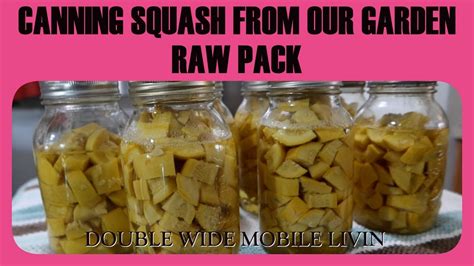 CANNING SQUASH - YouTube