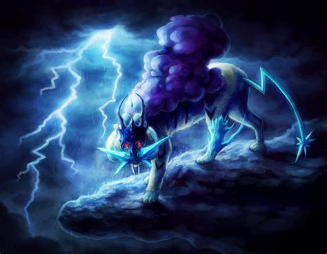 Raikou HD Wallpaper: Electrifying Anime Pokémon by Jonas Jödicke