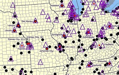 Newest FEMA Map Shows Missouri & Illinois Targets if Nukes Fly