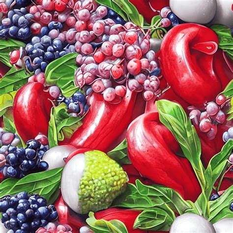 Colorful Fruits Art by Peter Lloyd Airbrush Style Art by Hajime ...