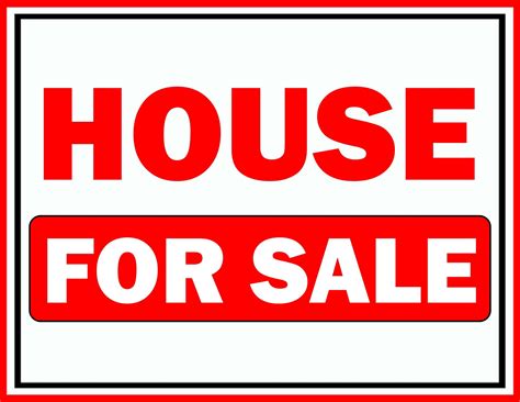 Printable House For Sale Sign PDF | FREE Download in 2022 | For sale ...