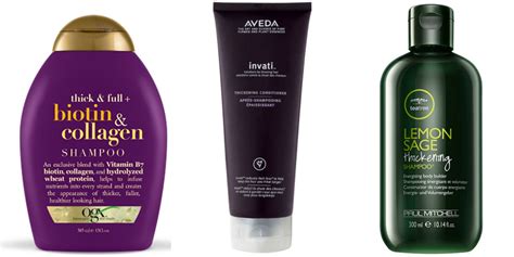 25+ Best Hair Thickening Shampoos and Conditioners - Top Hair Volumizing Products