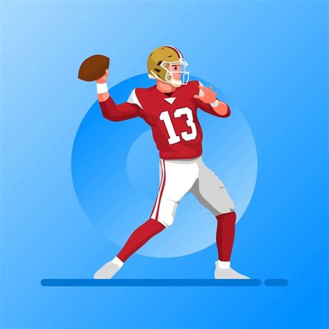 10+ Thousand Cartoon American Football Player Royalty-Free Images ...