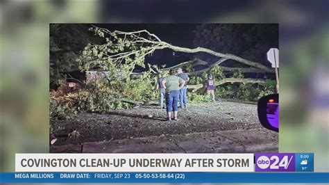 Downtown Covington heavily damaged by storm winds | localmemphis.com