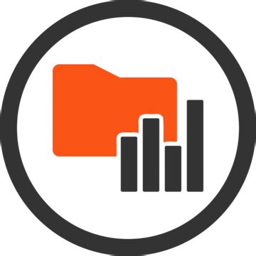 Charts Folder Icon Analytics Library Selected Vector, Analytics, Library, Selected PNG and ...