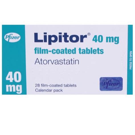 Lipitor 40mg Tablets, 28 Tablets - Asset Pharmacy