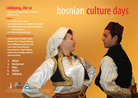 Lidköping – Bosnian Culture Days | Bosanskohercegovački savez žena u ...