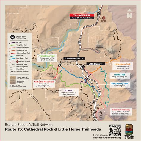 Hiking Maps and Tips - Sedona Shuttle