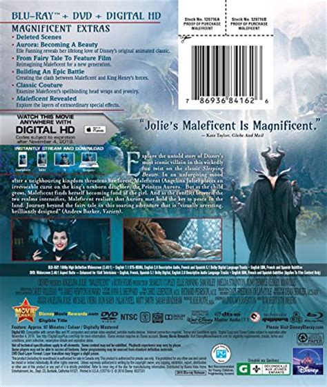 Maleficent (2-Disc Blu-ray + DVD + Digital HD) by Walt Disney Studios Home Entertainment at the ...