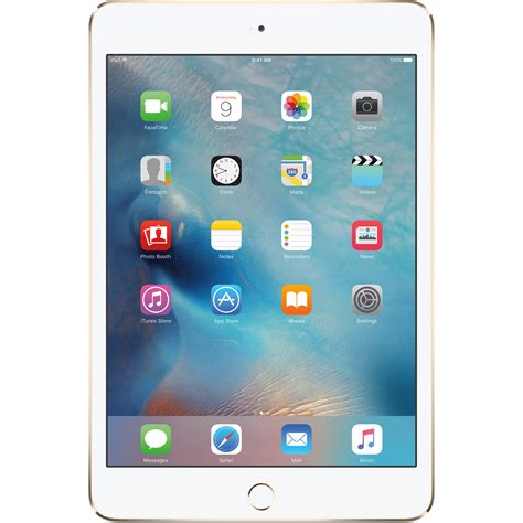 Apple 128GB iPad mini 4 (Wi-Fi Only, Gold) MK9Q2LL/A B&H Photo