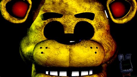 [C4D/FNAF] Golden freddy jumpscare by springyt on DeviantArt