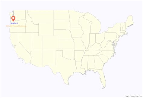 Map of Stafford CDP, Oregon