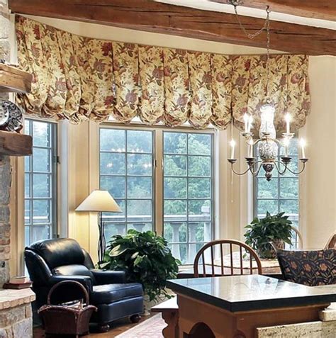 Valance Ideas for Bay Windows and Bow Windows | Valances for living ...