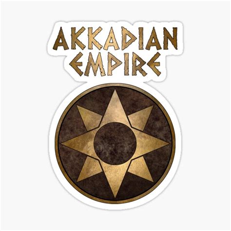 "Akkadian Empire Symbol Ancient War Goddess Ishtar" Sticker for Sale by WarlordApparel | Redbubble