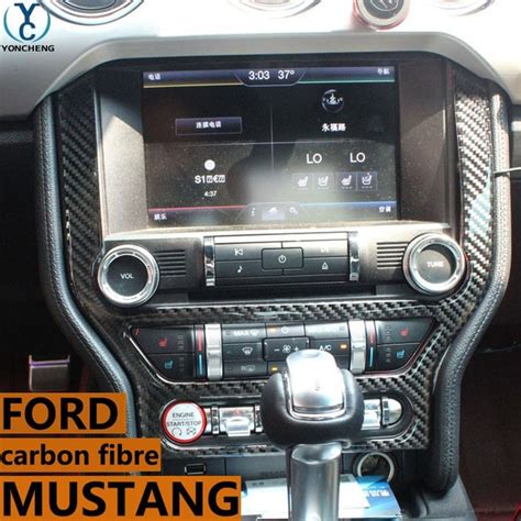 Adapt to ford mustang accessories mustang GT In the control carbon fiber car interior trim Body ...