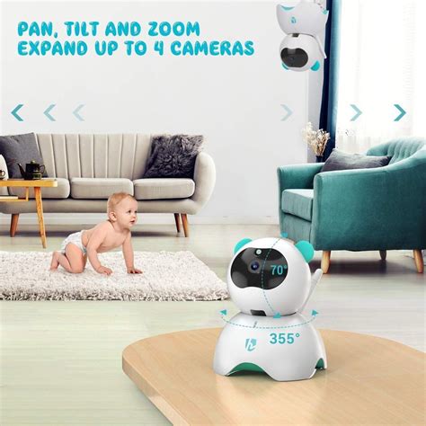 8 in 1 Wireless 5″ Baby Monitor Nanny Cam – dosaboy.com