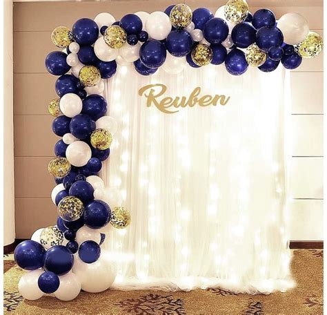 Pin by Swetha on Shreena First birthday | Balloon garland, Confetti ...