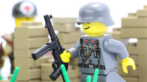 Custom Printed LEGO WW2 German Soldier Original X39BrickCustoms Printed Figure! - YouTube