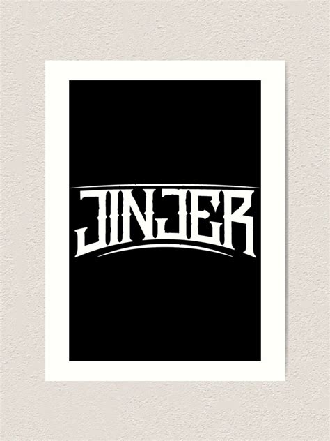 "Jinjer Merch Jinjer Logo" Art Print for Sale by SalMaiShop | Redbubble