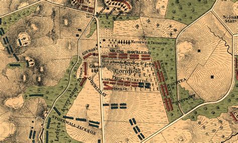 Antietam Battle Map #1 – Battle Archives