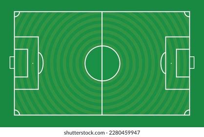 Soccer Field Top View Vector Illustration Stock Vector (Royalty Free) 2280459947 | Shutterstock