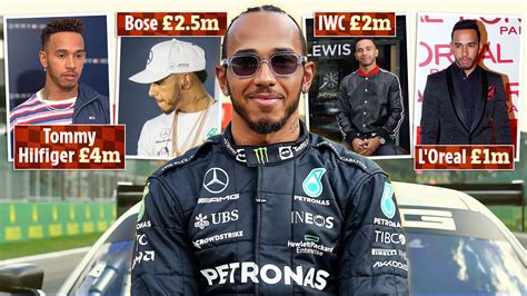 Lewis Hamilton's endorsements, including fashion deal with Tommy ...