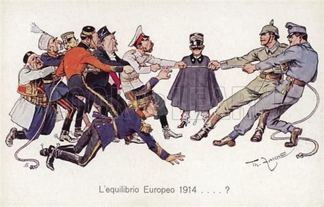 WW1 Allies playing tug of war with Central Powers stock image | Look ...