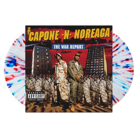 Capone -N- Noreaga "The war report" Double Vinyle Splatter