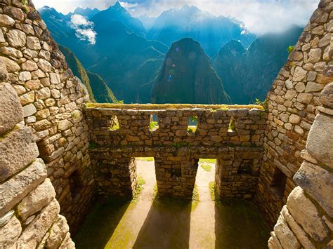 Walls that show the beauty of the #Inca #architecture and welcome the morning sun in # ...