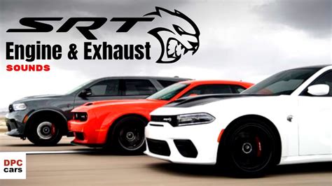 SRT Hellcat Engine Supercharger and Exhaust Sounds - YouTube