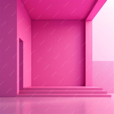 Premium AI Image | hot pink Minimalist wallpaper