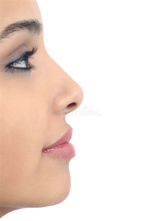 Profile Of A Perfect Woman Nose Stock Image - Image: 36597167