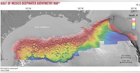 BOEM releases 1.4-billion-pixel Gulf of Mexico bathymetry map | Oil & Gas Journal