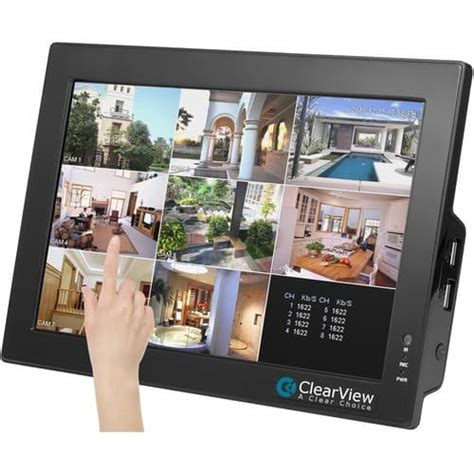 Best Buy: ClearView Surveillance 4-Channel, 4-Camera Security System ...