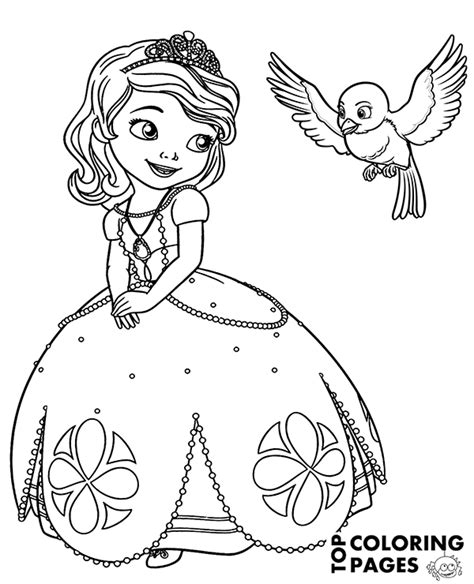 Printable coloring pages for girls - Topcoloringpages.net