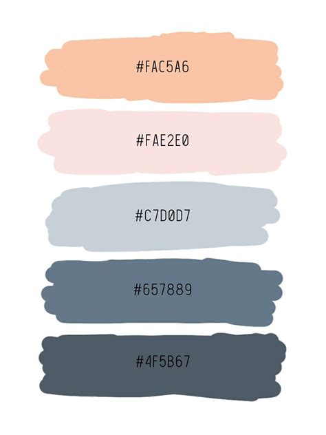 33+ Cute Aesthetic Color Hex Codes Draft | ann french