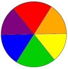 rainbow color wheel