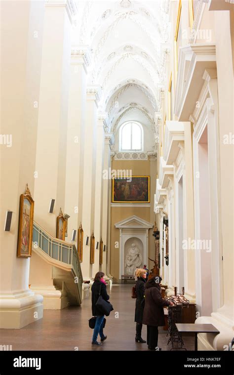 Inside the Vilnius Cathedral Stock Photo - Alamy