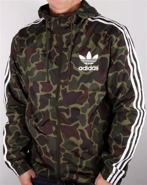 Adidas Originals Camo Windbreaker Camo, Men's, Jacket, Weather proof