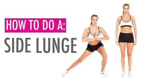 Lateral Lunges Exercise