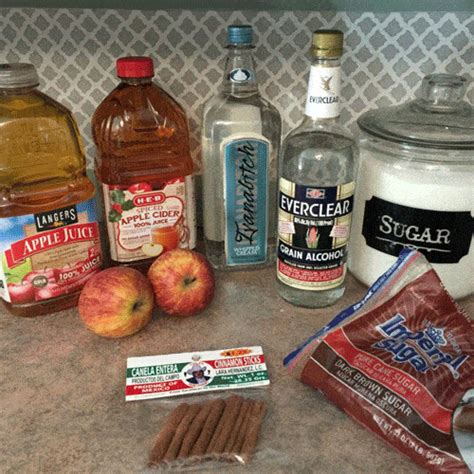 This is my favorite version of apple pie moonshine!! It's made with ...