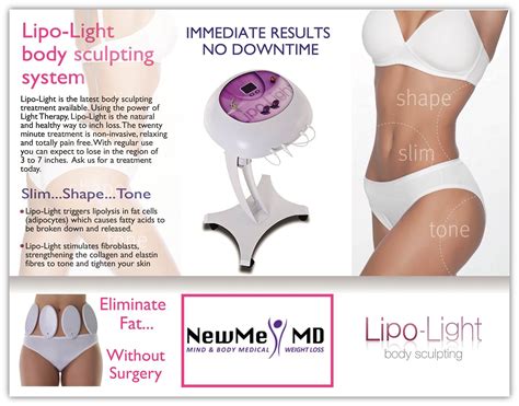 To learn more about Lipo-Light visit NewMeMD.com TODAY! | Inch loss ...