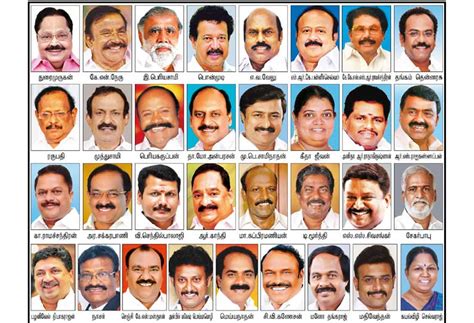 The list of 34 Tamil Nadu ministers headed by MK Stalin was released ...