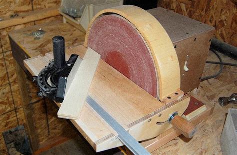 Homemade Disk Sander - YouTube