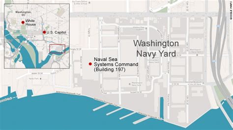 Washington Naval Yard Map