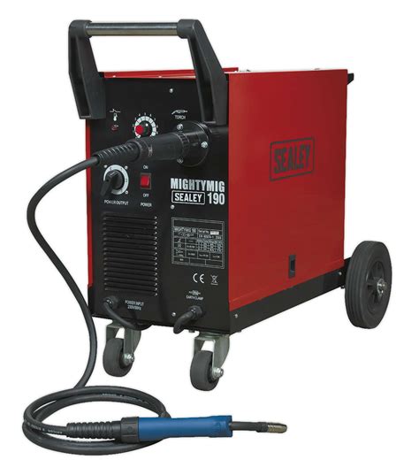 Sealey MIGHTYMIG190 - Professional Gas/No-Gas MIG Welder 190Amp with Euro Torch | CCW-Tools