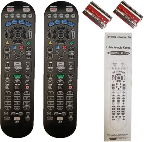 Spectrum TV Universal Remote Control UR5U-8790L CLICKR5 Time Warner ...