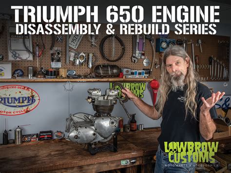 Prime Video: Triumph 650 Motorcycle Engine Disassembly & Rebuild