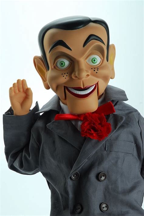 Goosebumps Ventriloquist Doll Slappy Spooky Glowing Green Eyes NEW FREE ...